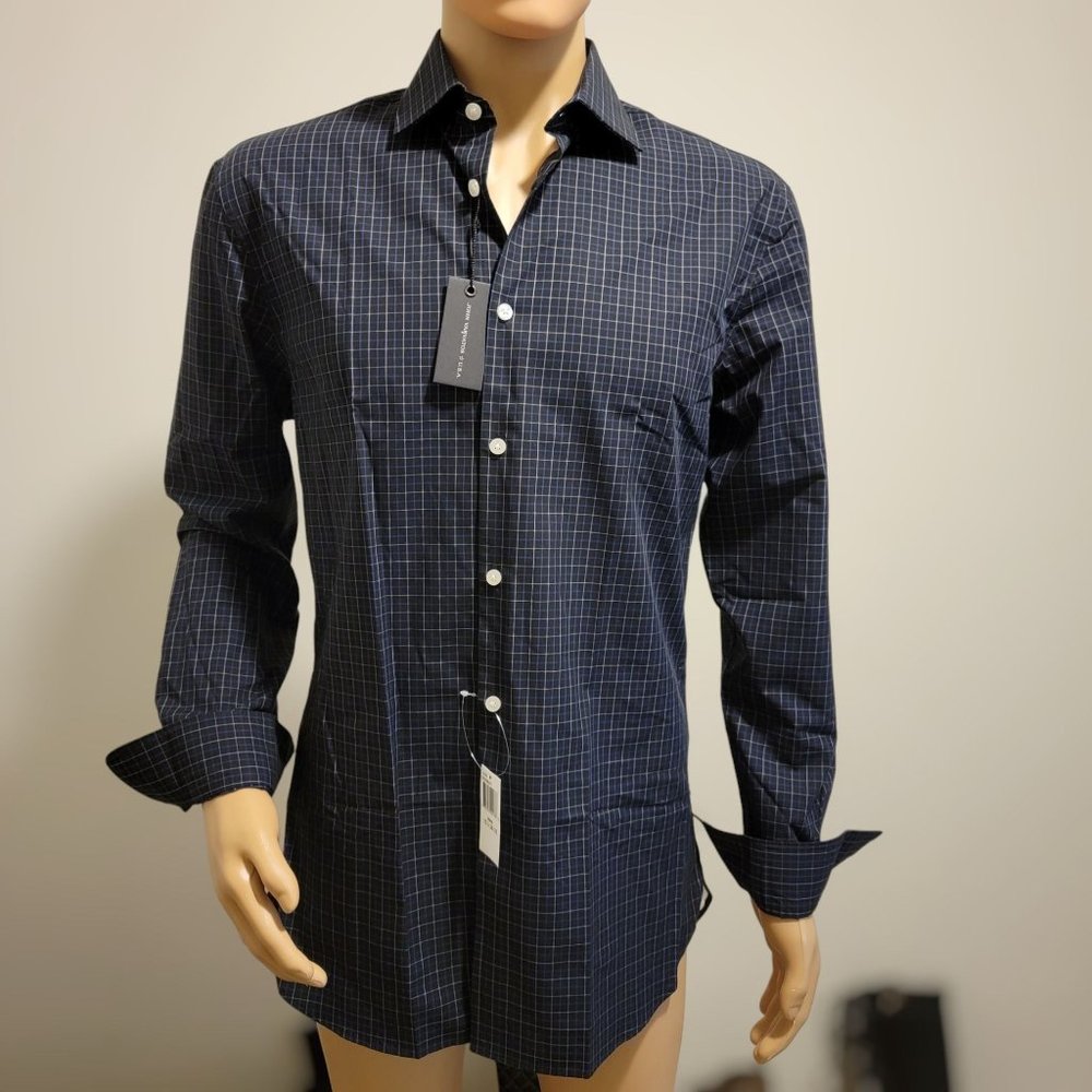 John Varvatos Sleek Slim Fit Dress Shirt